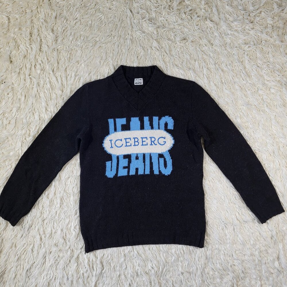 Vintage 90's Iceberg Jeans Womens Sweater - Size Large